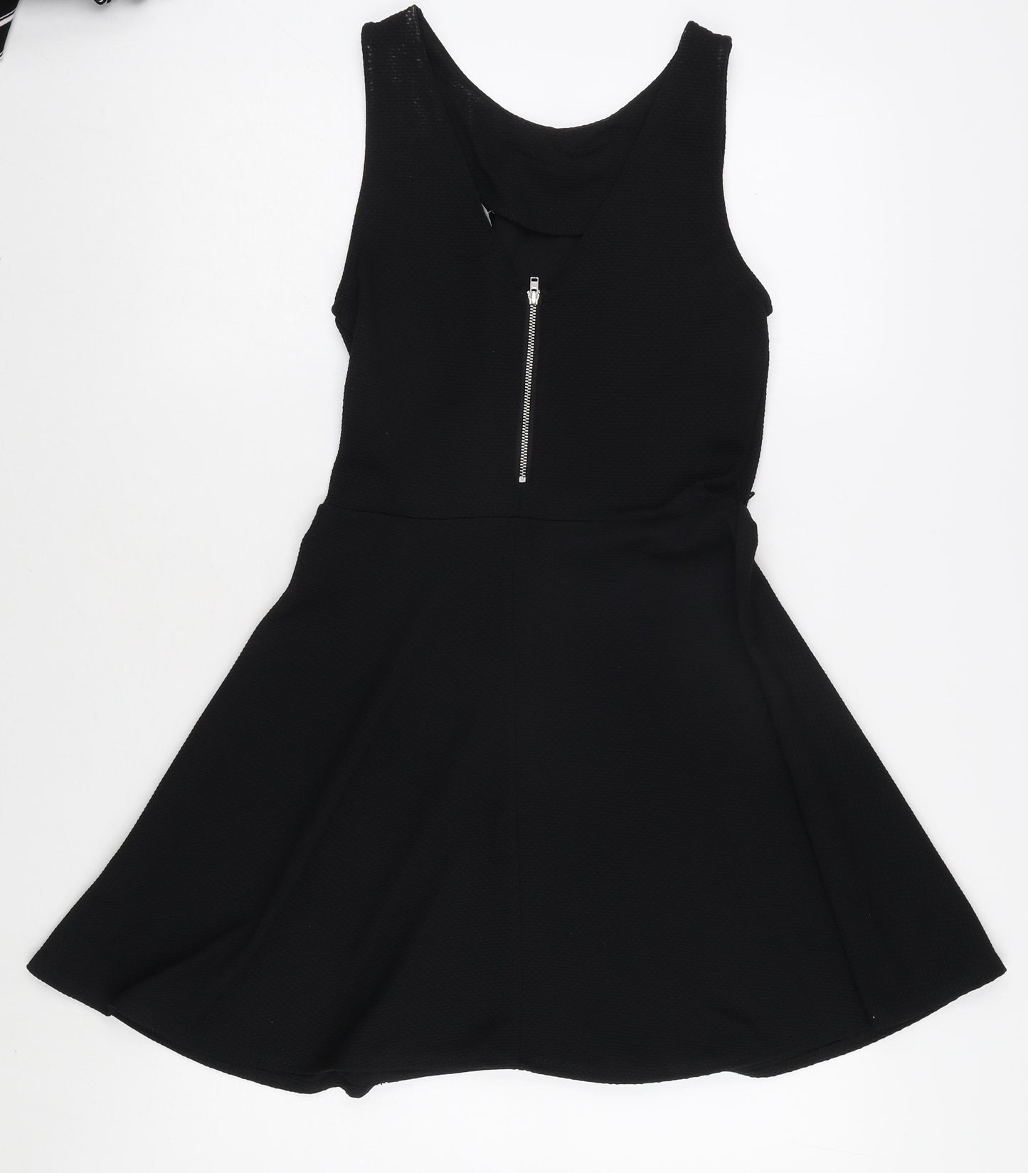 Warehouse Women's Black Skater Dress, Size 10
