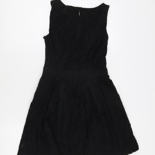 Jack Wills Women's Black Sleeveless Dress, Size 8