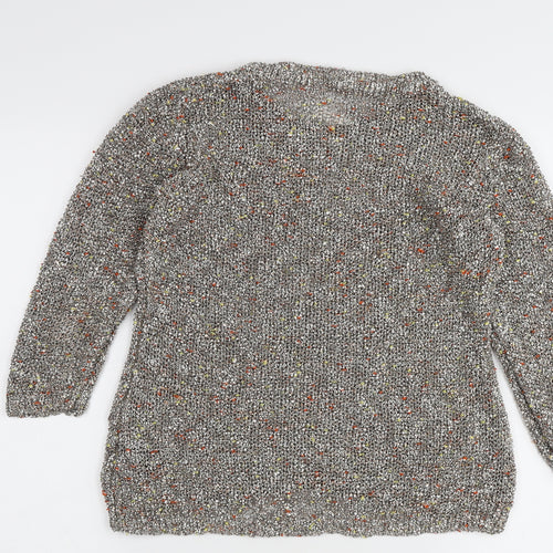 Per Una Women's Multicoloured Pullover Jumper Size 10