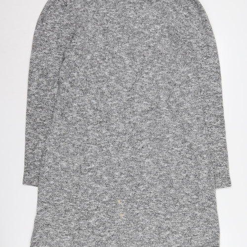 Dorothy Perkins Women’s Grey Knit Dress - Size 14