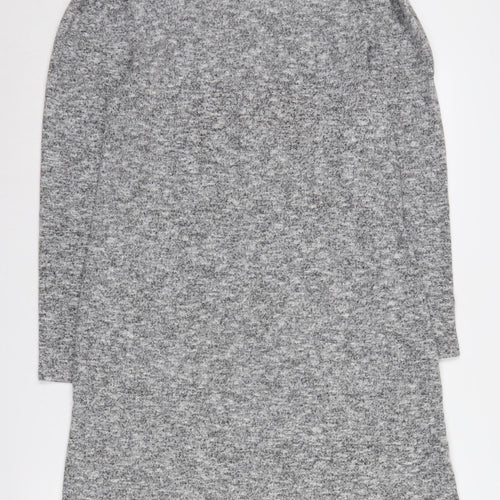 Dorothy Perkins Women’s Grey Knit Dress - Size 14