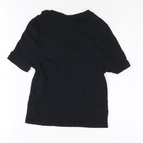 Topshop Women's Black Basic T-Shirt Size S
