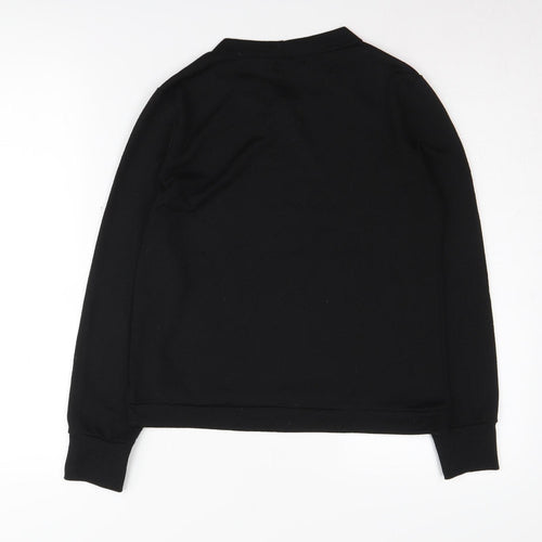 Boohoo Women's Black Pullover Jumper Small