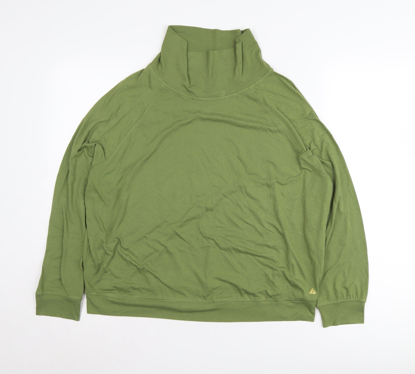 Next Green Unisex Pullover Sweatshirt M Cowl Neck