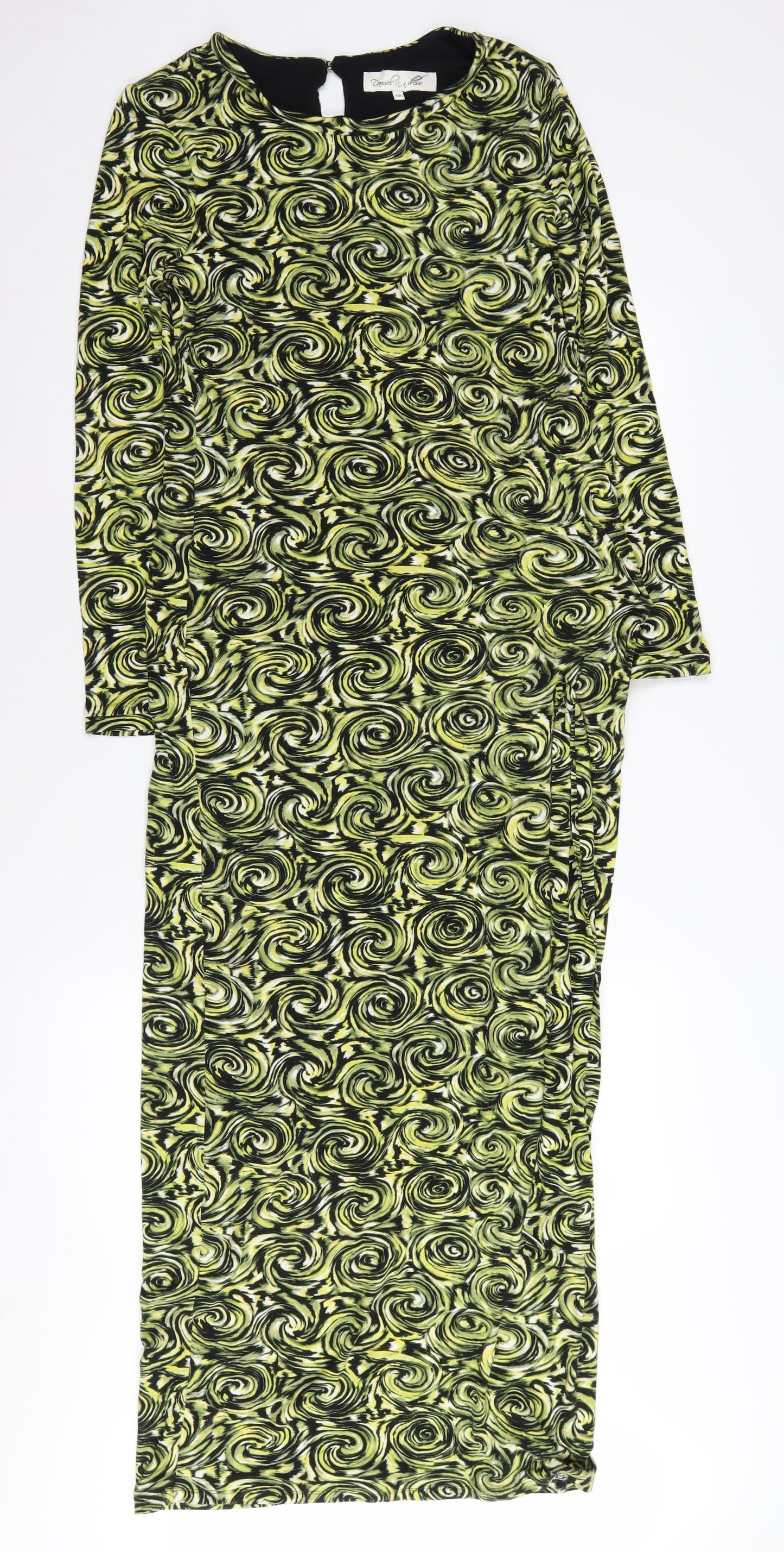 Damsel in a Dress Women's Multicoloured Bodycon Midi Dress Size 12
