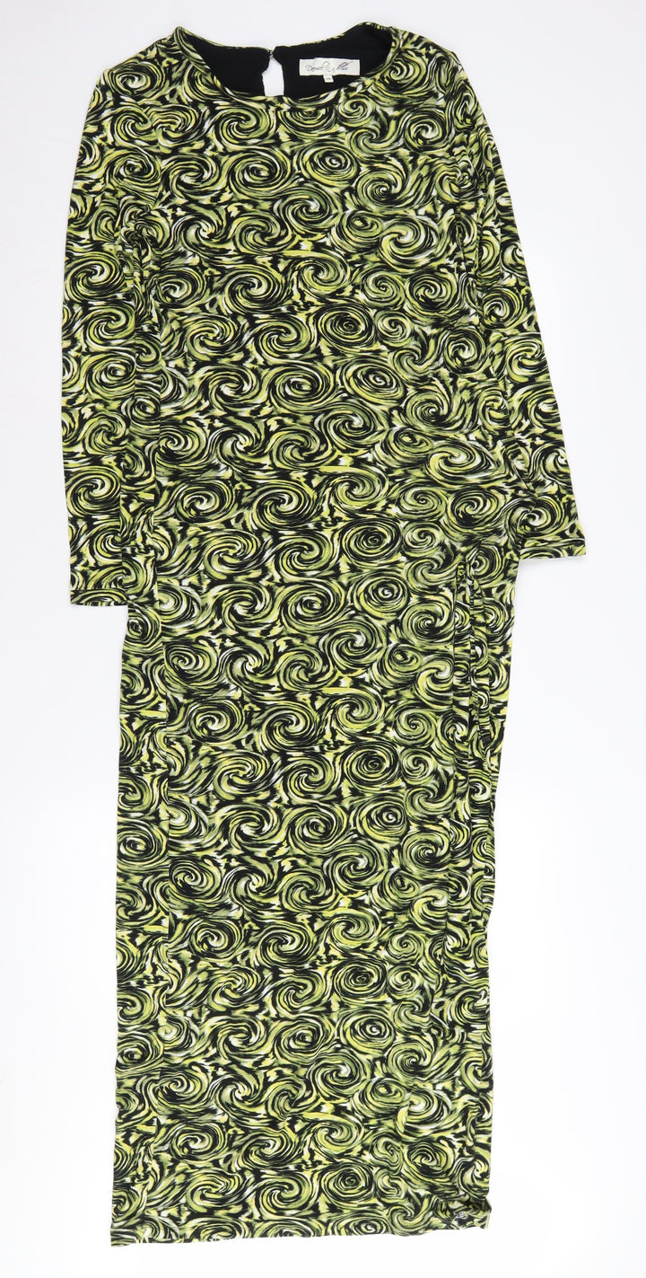Damsel in a Dress Women's Multicoloured Bodycon Midi Dress Size 12