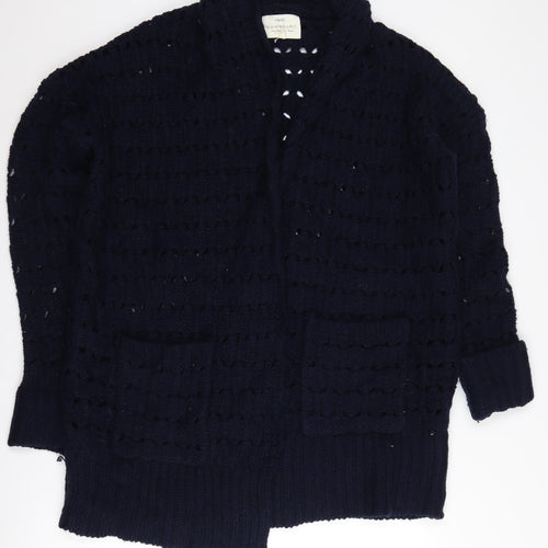 Next Women's Black Cardigan M Long Sleeve Knit