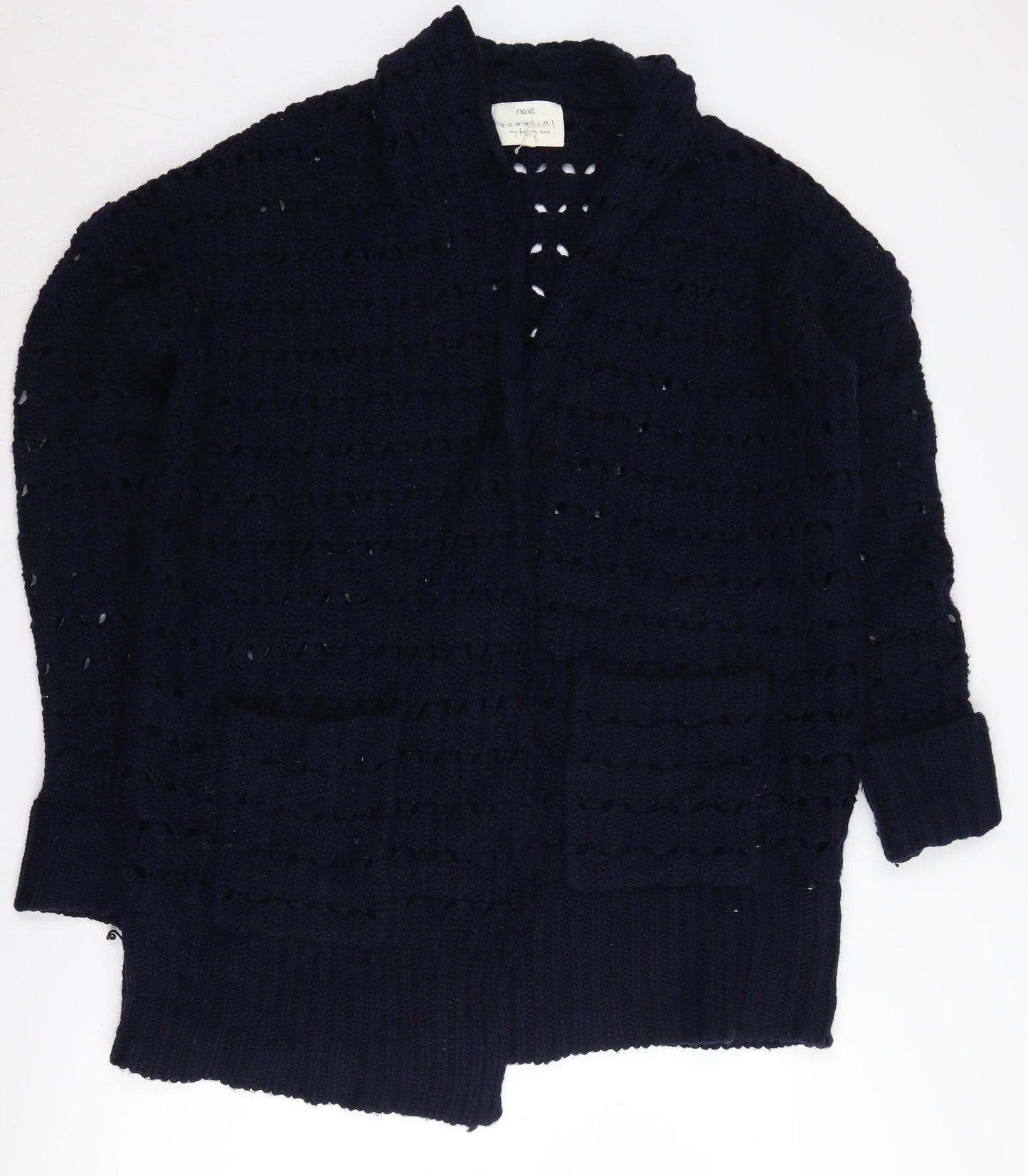 Next Women's Black Cardigan M Long Sleeve Knit