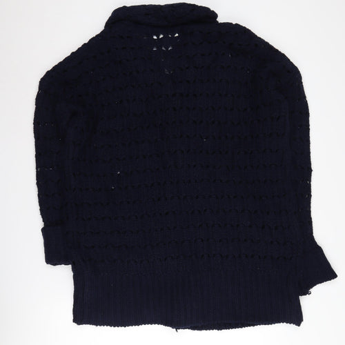 Next Women's Black Cardigan M Long Sleeve Knit
