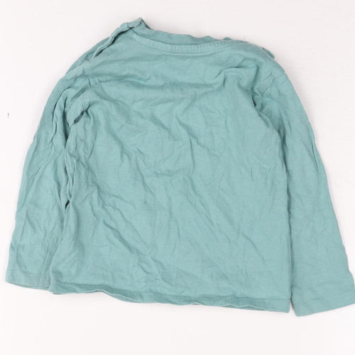 Marks and Spencer Unisex Green T-Shirt, 12-18 Months