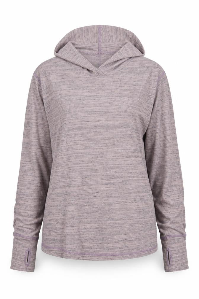 Front view of Zella Women's Multicoloured L Hoodie
