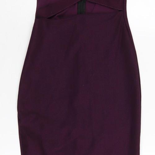 Missguided Women's Purple Bodycon Dress Size 4