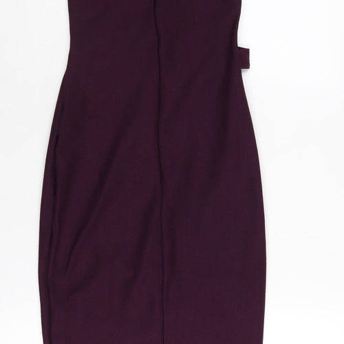 Missguided Women's Purple Bodycon Dress Size 4