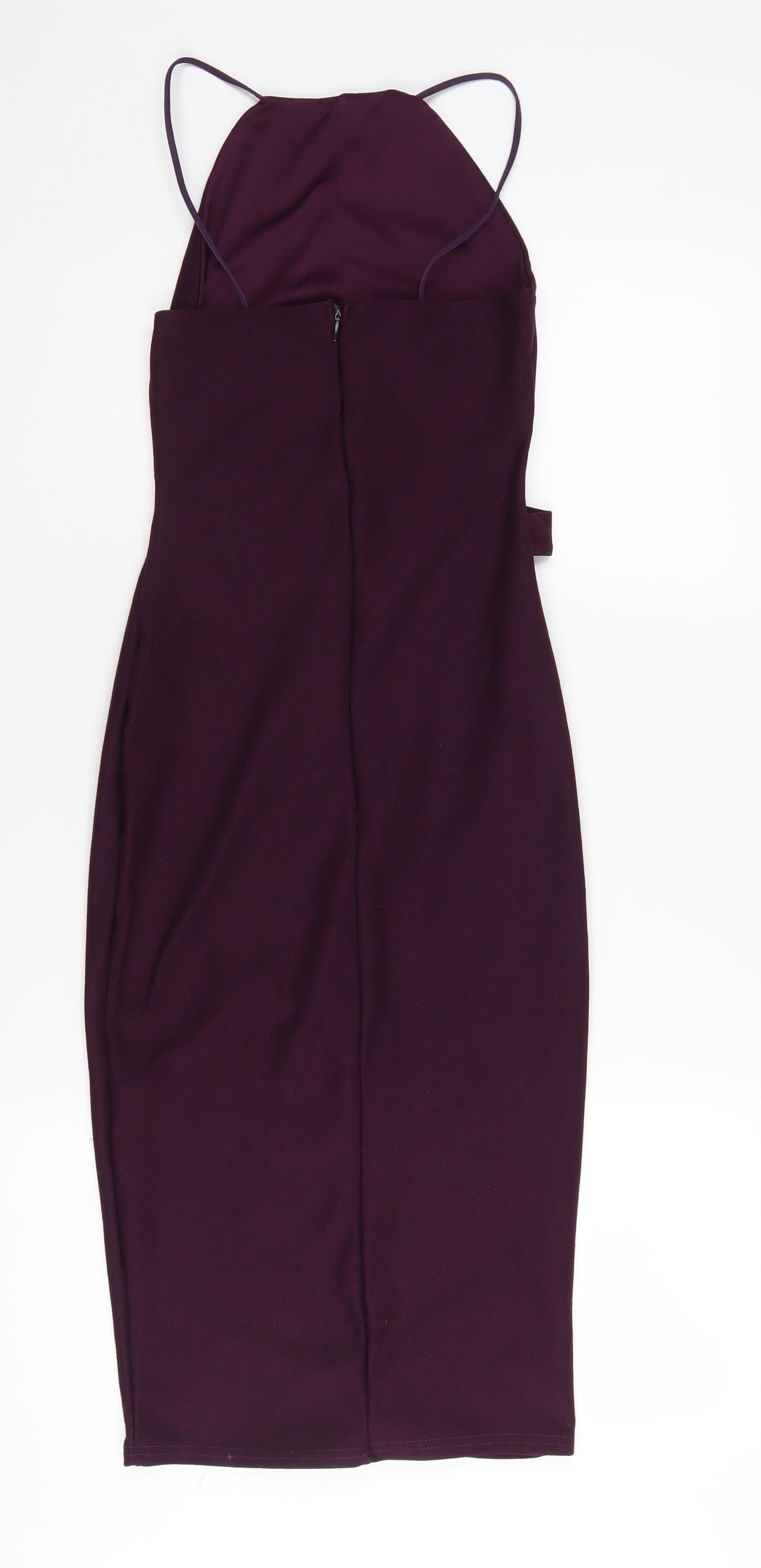 Missguided Women's Purple Bodycon Dress Size 4