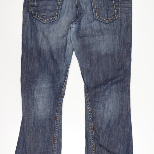 River Island Women's Blue Bootcut Jeans, Size 14