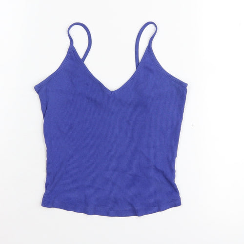 MISO Women's Blue Camisole Tank Top Size 14 V-Neck