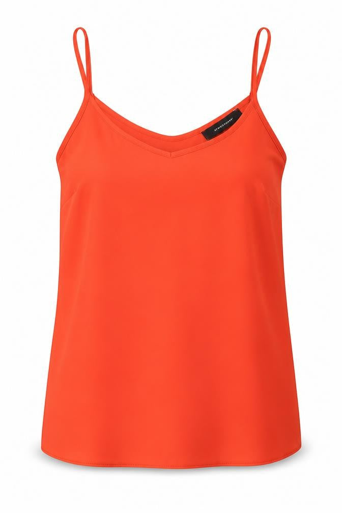 Front view of Atmosphere Women's Red Camisole, size 8