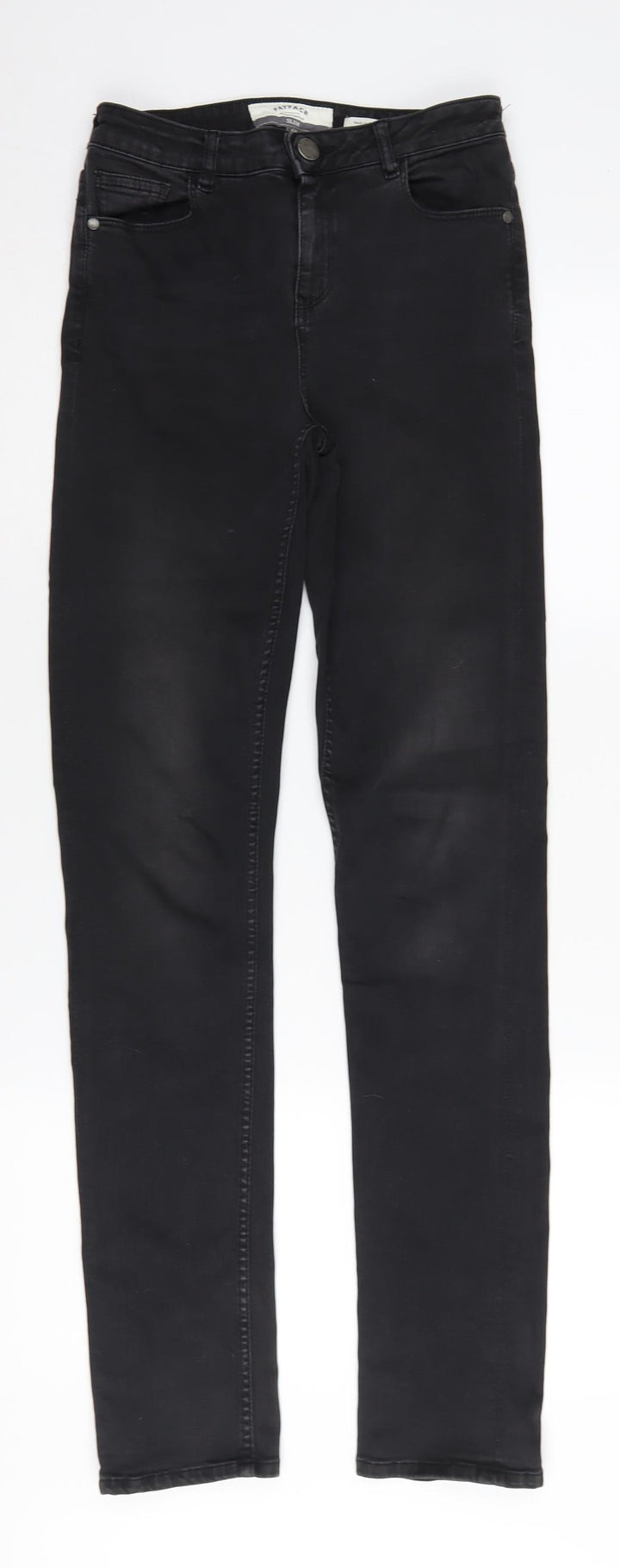 FatFace Women's Black Skinny Jeans Size 6 Slim Fit
