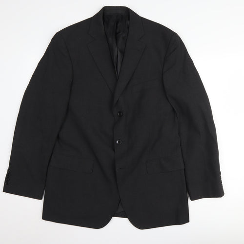 Marks & Spencer Men’s Black Blazer, 40R, Business
