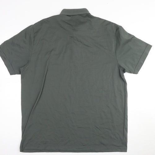 Jacamo Men's Green XL Short Sleeve Polo Shirt