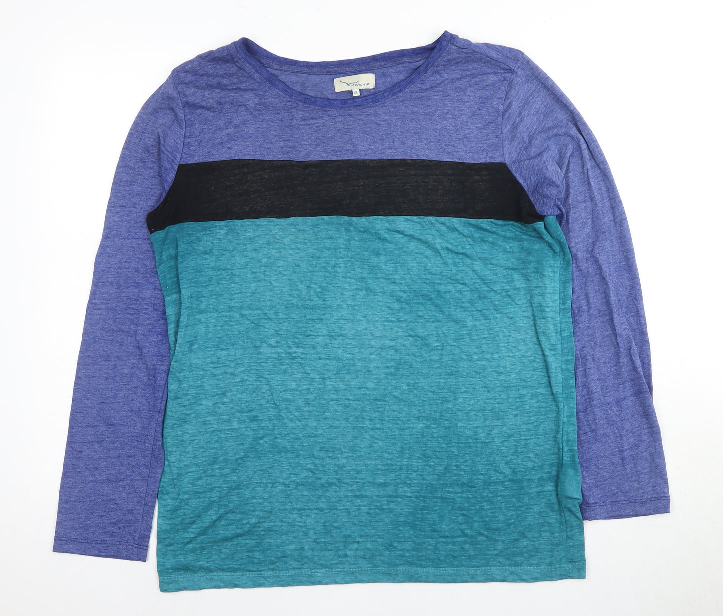 Twingtip Unisex Multicoloured XL Colourblock T-Shirt