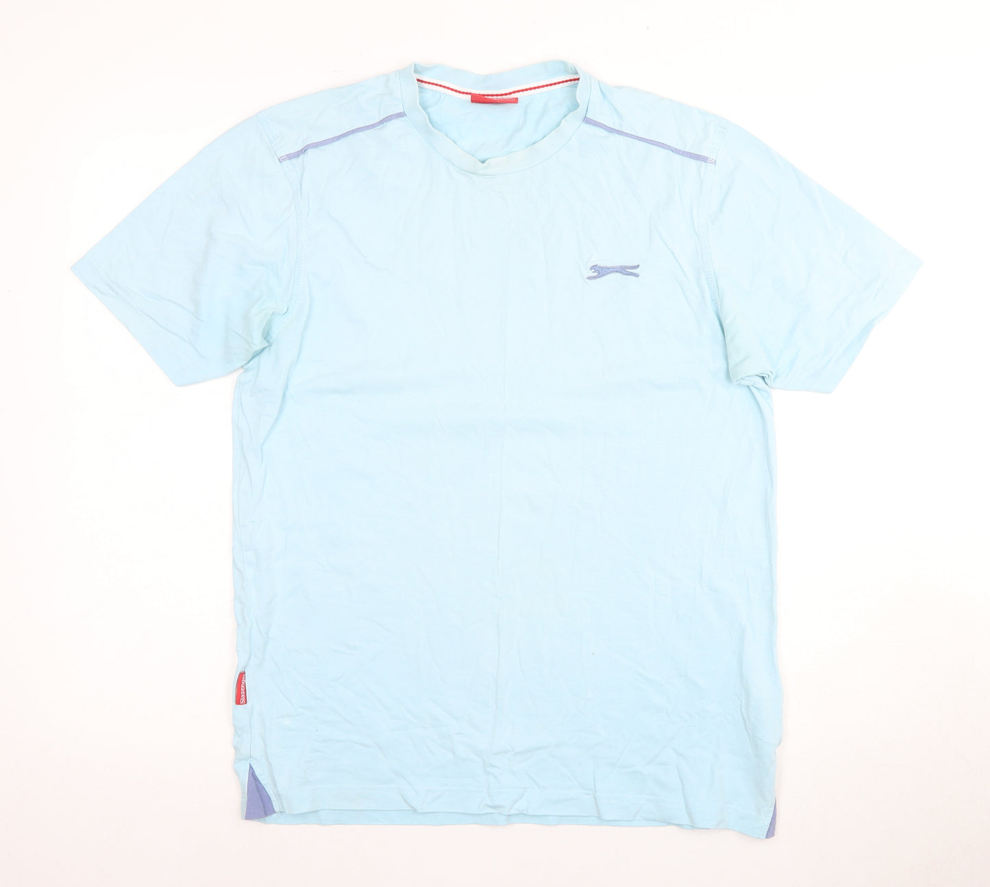 Slazenger Men's Blue Medium Crew Neck T-Shirt