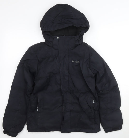 Mountain Warehouse Boys Puffer Jacket Black 11-12yrs