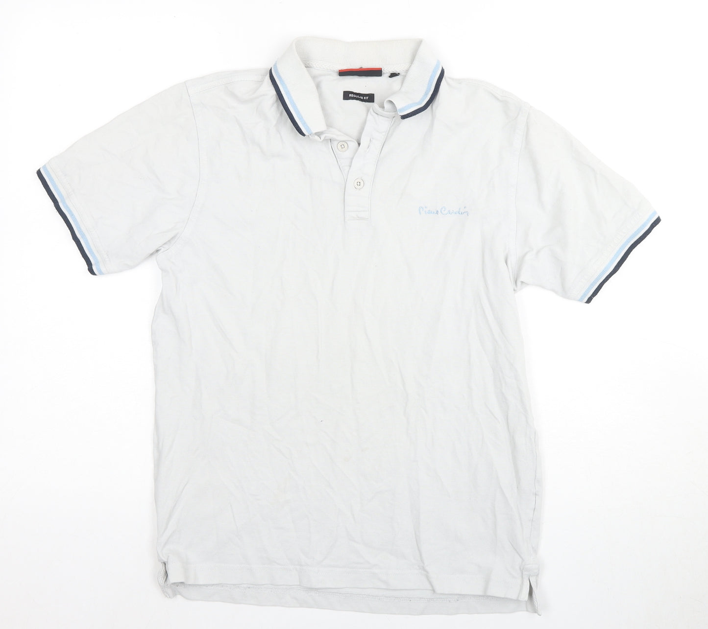 Pierre Cardin Men's White Polo Shirt S - Classic Casual Style
