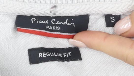 Pierre Cardin Men's White Polo Shirt S - Classic Casual Style