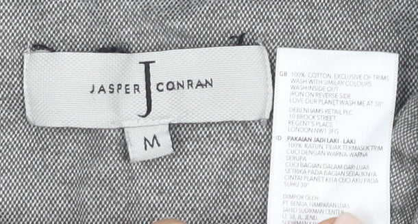 Jasper Conran Men's Grey Polo Shirt M