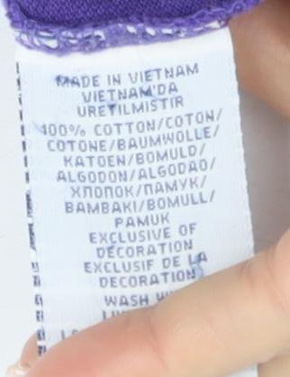 Ralph Lauren Men's Purple Slim Fit Polo Shirt, Size S