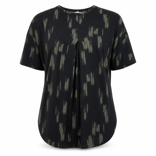 Apricot Women's Black T-Shirt, Size 16, Short Sleeve