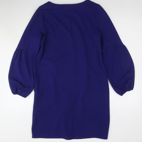 Phase Eight Women's Blue Shift Dress, Size 8