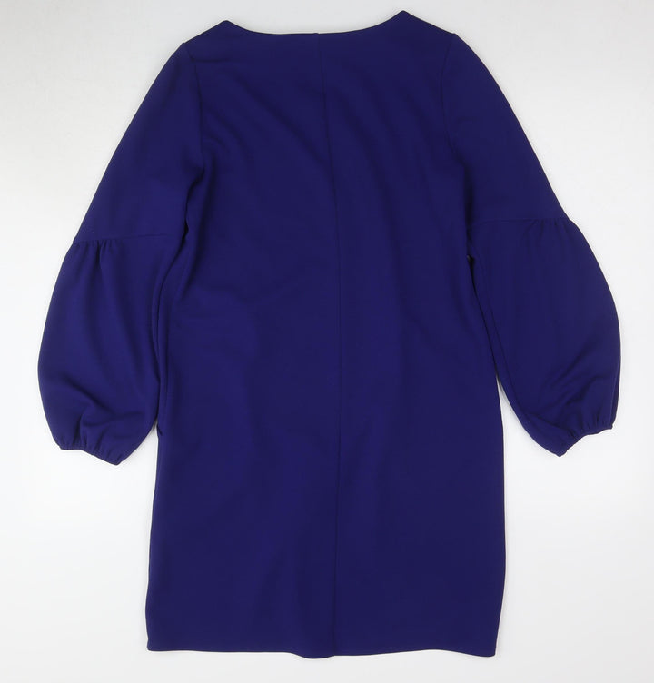 Phase Eight Women's Blue Shift Dress, Size 8