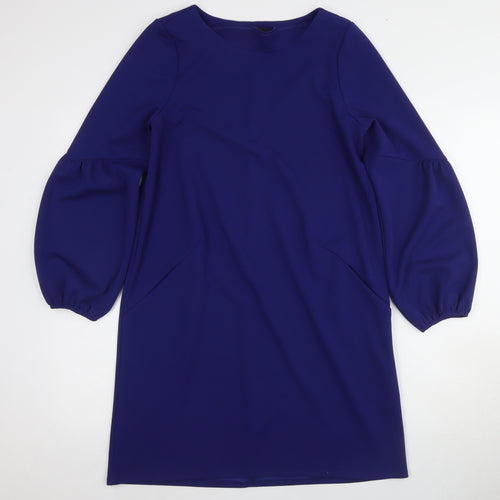 Phase Eight Women's Blue Shift Dress, Size 8