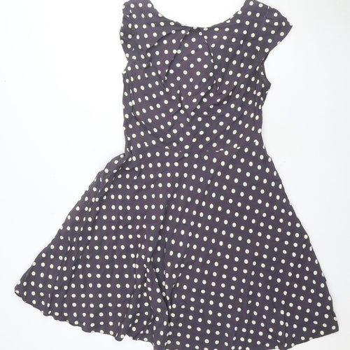 Wallis Women's Polka Dot Fit & Flare Dress