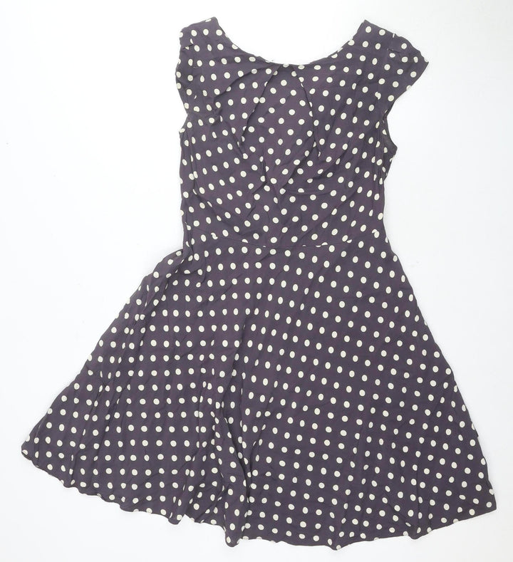Wallis Women's Polka Dot Fit & Flare Dress