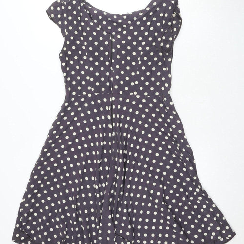 Wallis Women's Polka Dot Fit & Flare Dress