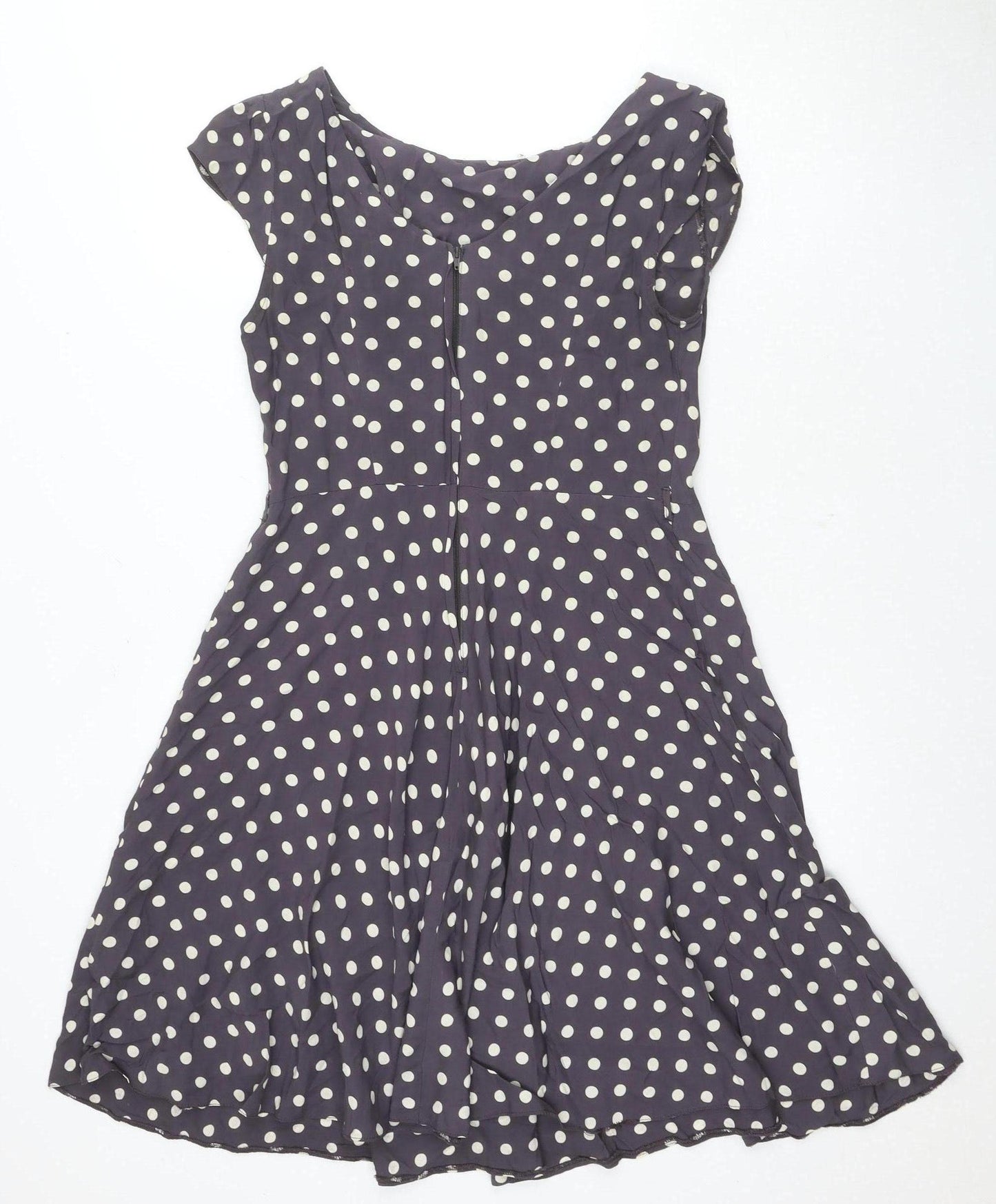 Wallis Women's Polka Dot Fit & Flare Dress