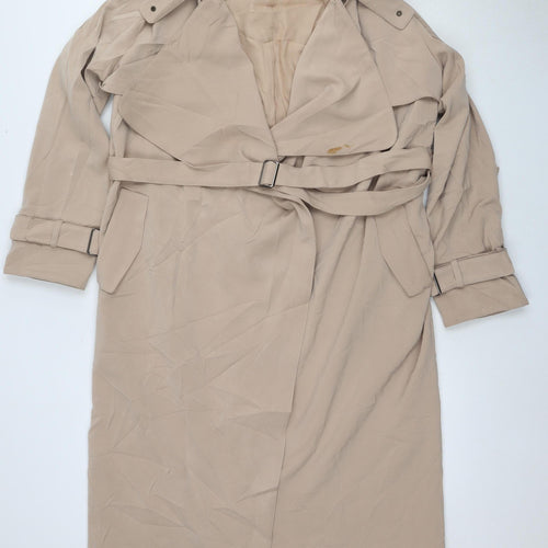 Jovonna Women’s Beige Trench Coat Size 10