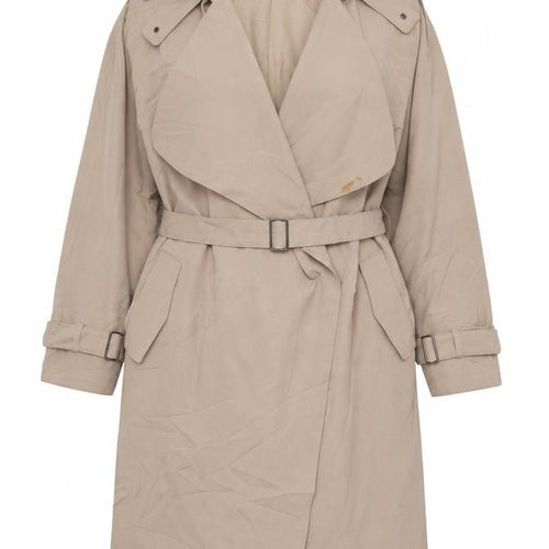 Jovonna Women’s Beige Trench Coat Size 10