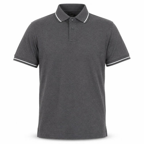 Slazenger Men's Grey Short Sleeve Polo Shirt Size S