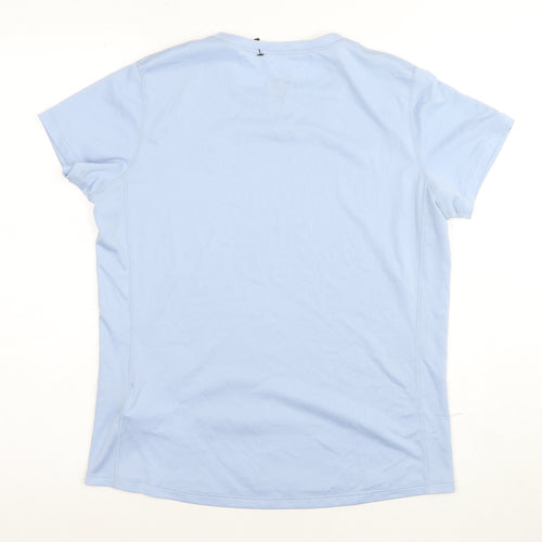 Asics Unisex Blue T-Shirt, Size 12, Jersey Style