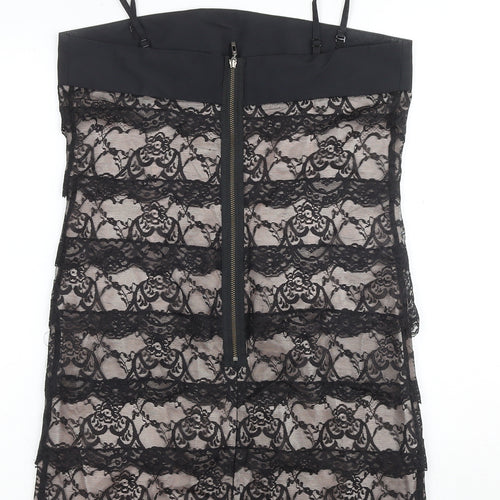 NKN Suit Women's Black Sheath Dress Size 8