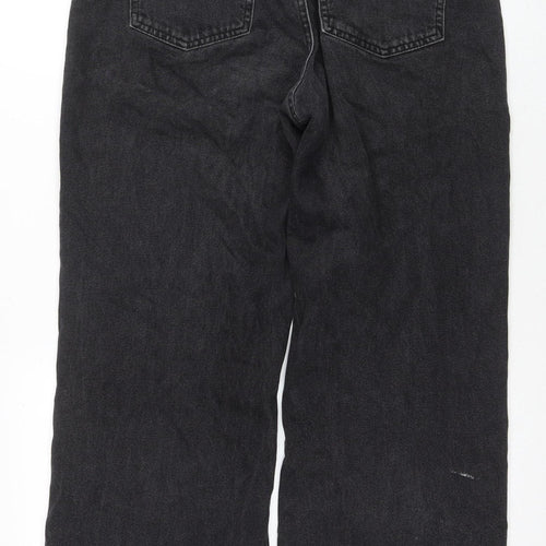 ASOS DESIGN Unisex Black Straight Jeans Size 30