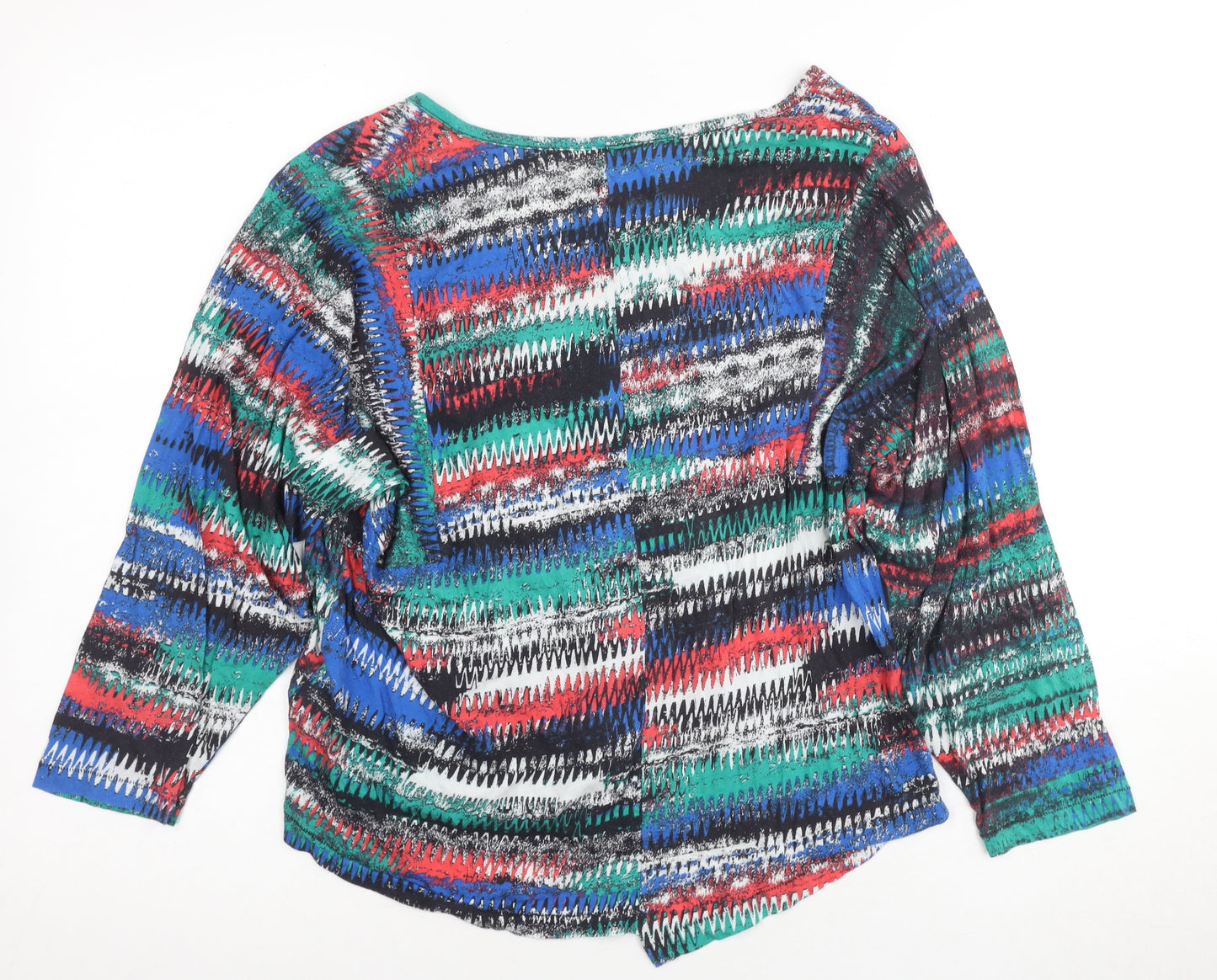 Quiksilver Unisex Multicoloured Geometric T-Shirt M