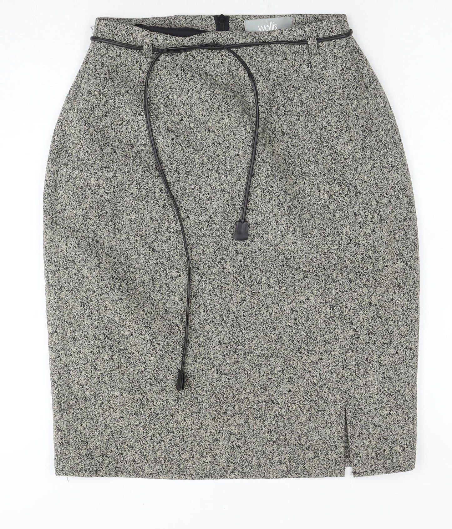 Wallis Women's Black Knee Pencil Skirt Size 10