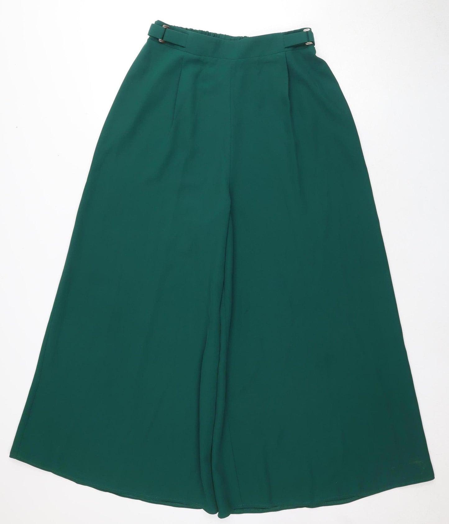 ASOS Women's Green Wide-Leg Trousers Size 10