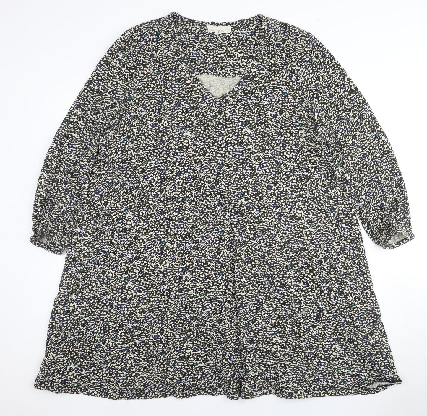 Seasalt Cornwall Women's A-Line Floral Dress Size 14