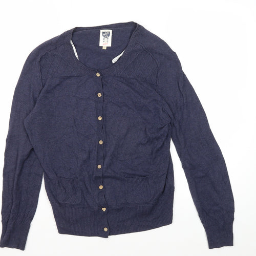Faithful & True Women's Blue Cardigan Size 12
